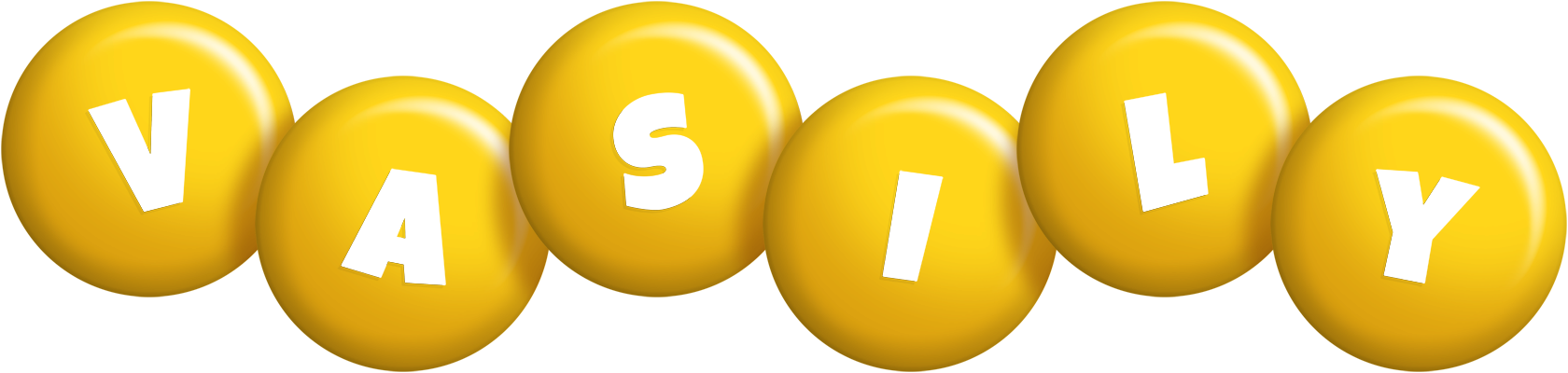 Vasily candy-yellow logo