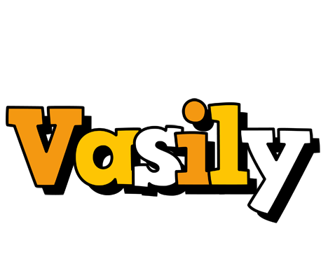 Vasily cartoon logo