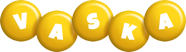 Vaska candy-yellow logo