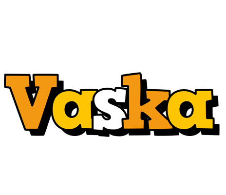 Vaska cartoon logo