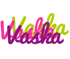 Vaska flowers logo