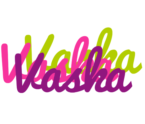 Vaska flowers logo