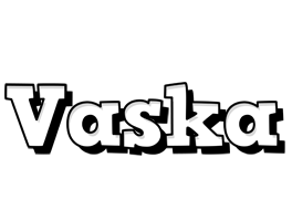 Vaska snowing logo