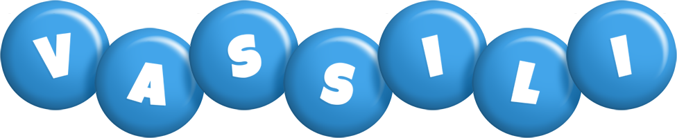 Vassili candy-blue logo