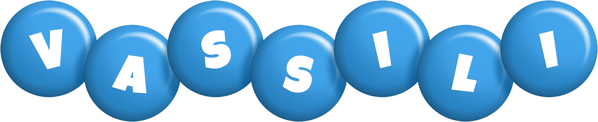 Vassili candy-blue logo