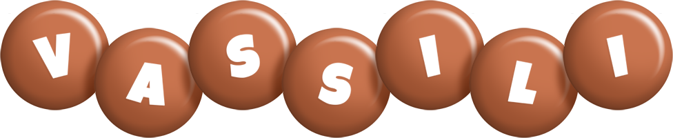 Vassili candy-brown logo