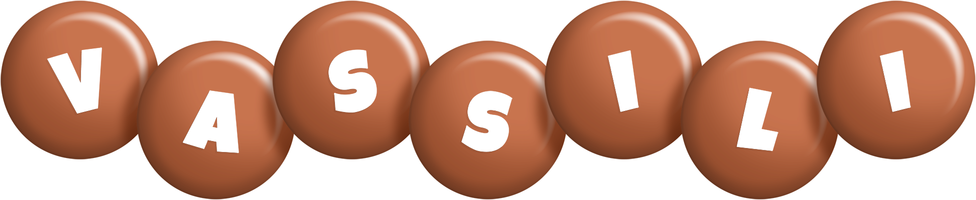 Vassili candy-brown logo
