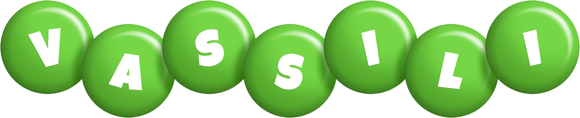 Vassili candy-green logo