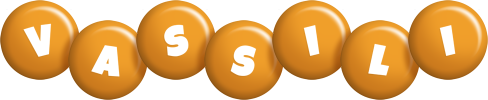 Vassili candy-orange logo