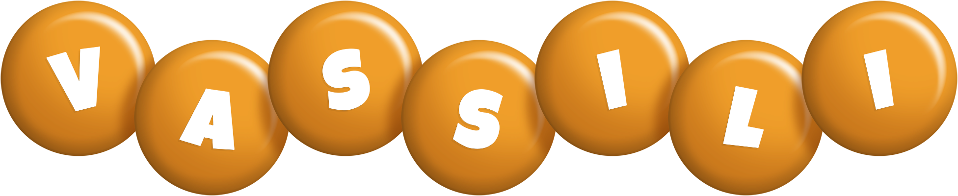 Vassili candy-orange logo