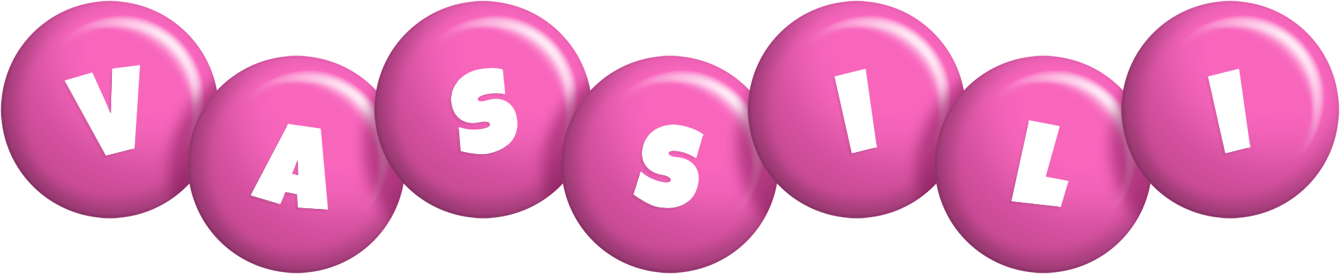 Vassili candy-pink logo