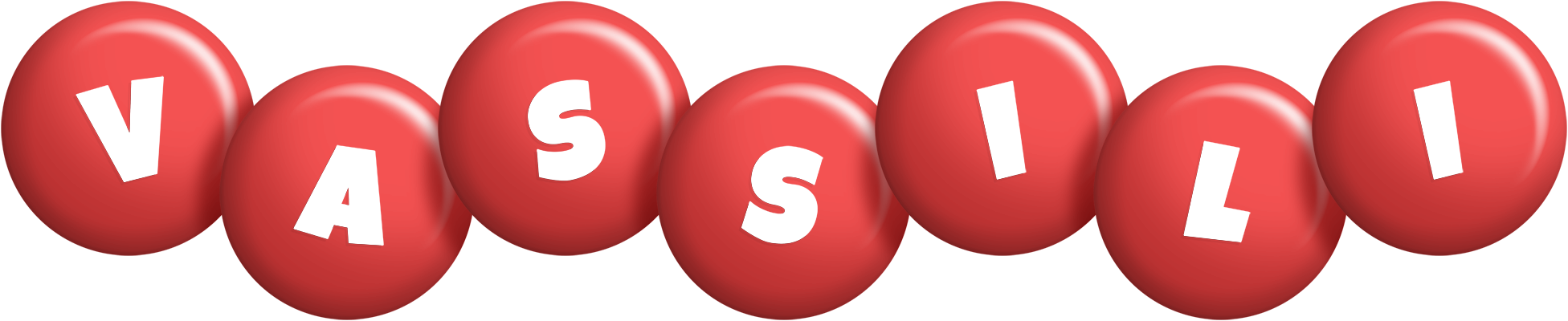Vassili candy-red logo