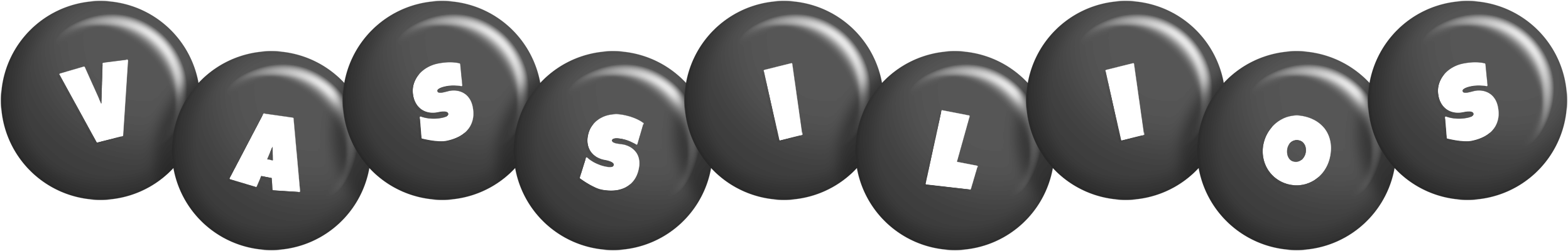 Vassilios candy-black logo
