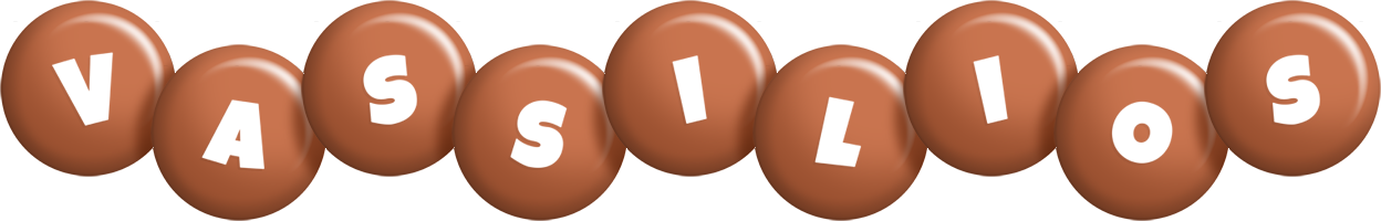 Vassilios candy-brown logo