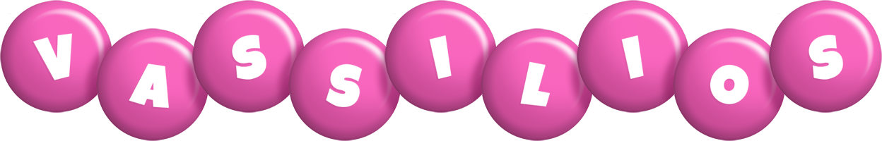 Vassilios candy-pink logo