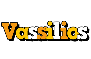 Vassilios cartoon logo