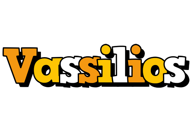 Vassilios cartoon logo