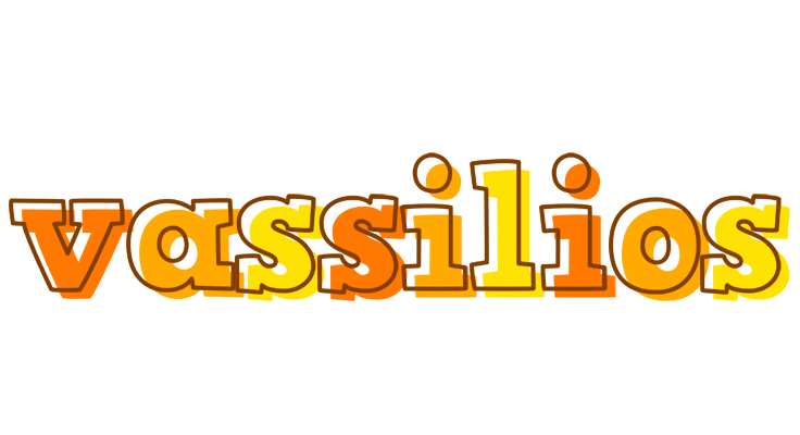 Vassilios desert logo