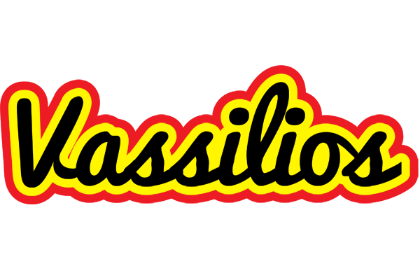 Vassilios flaming logo