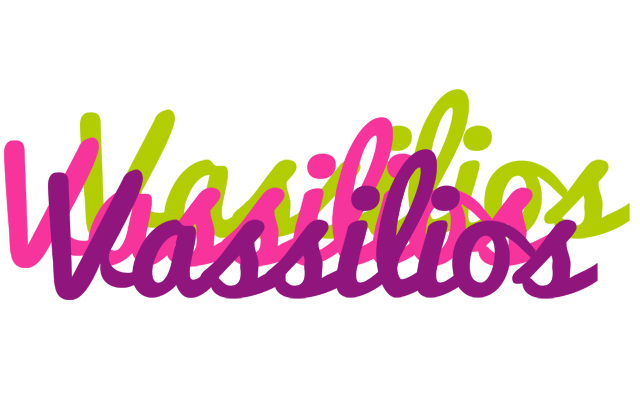 Vassilios flowers logo