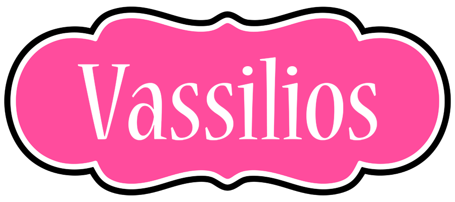 Vassilios invitation logo
