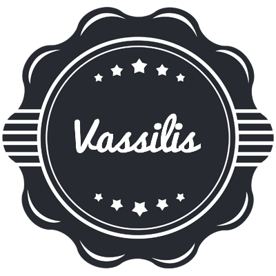 Vassilis badge logo