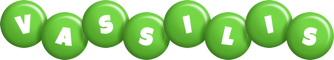 Vassilis candy-green logo