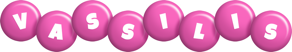 Vassilis candy-pink logo