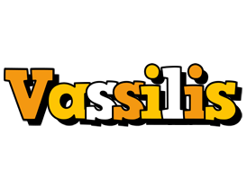 Vassilis cartoon logo