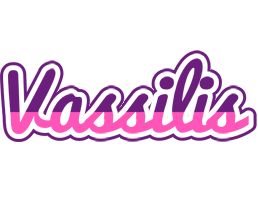 Vassilis cheerful logo