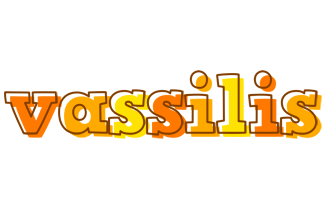 Vassilis desert logo