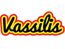 Vassilis flaming logo