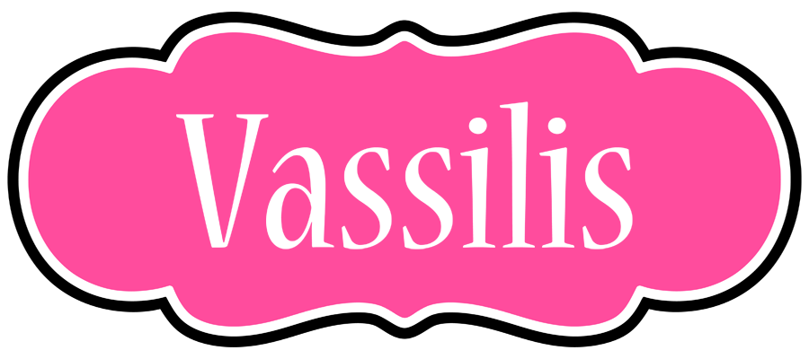 Vassilis invitation logo