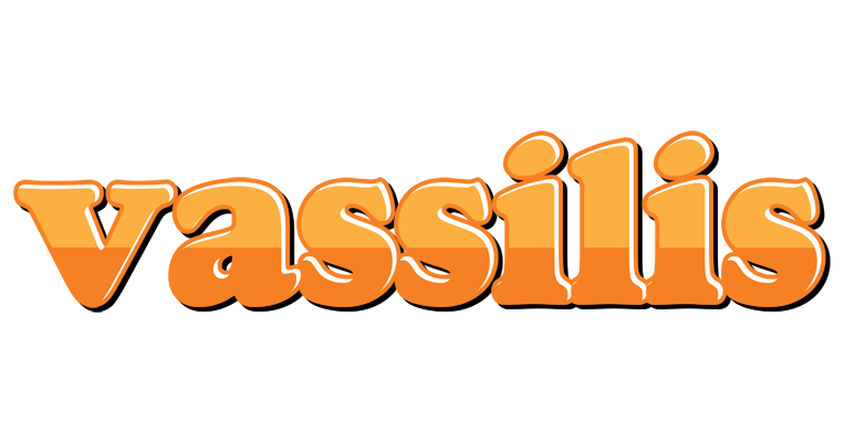Vassilis orange logo