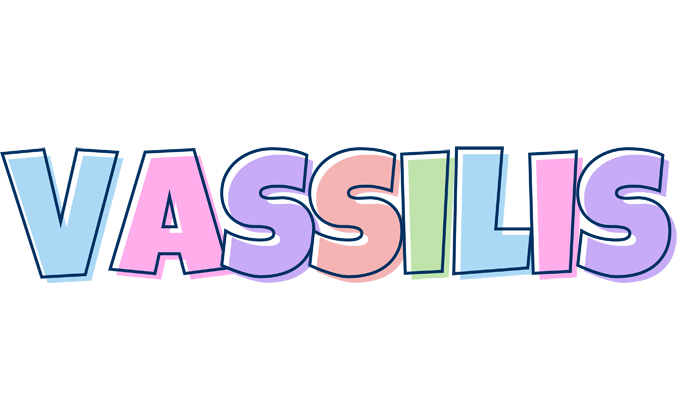 Vassilis pastel logo