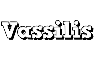 Vassilis snowing logo