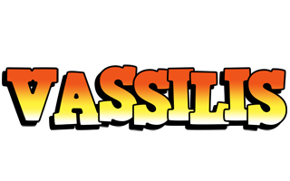 Vassilis sunset logo