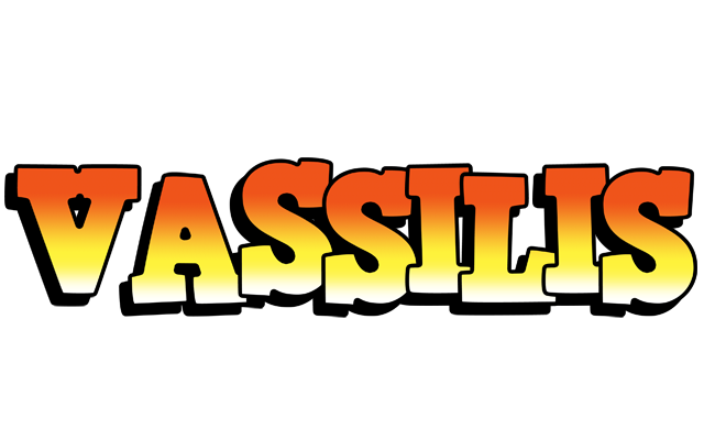 Vassilis sunset logo