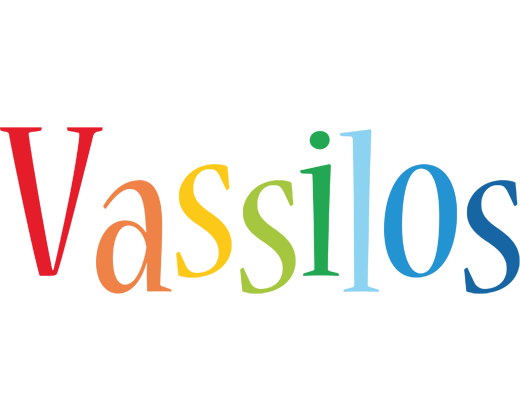 Vassilos birthday logo