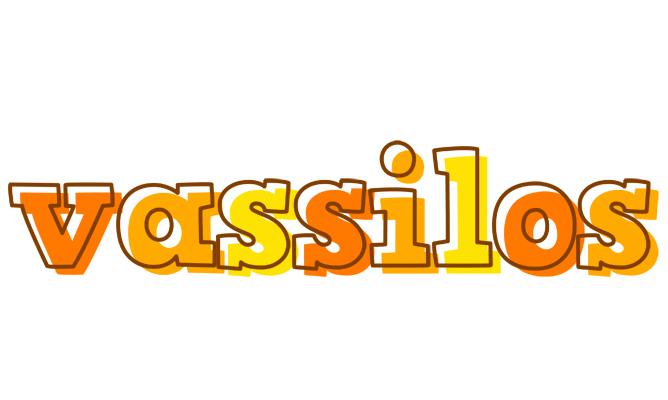 Vassilos desert logo