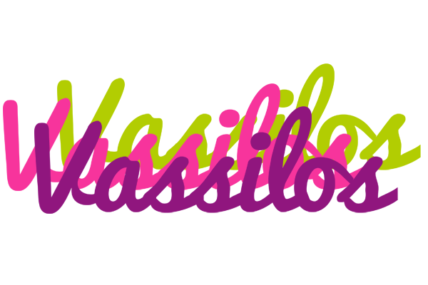 Vassilos flowers logo