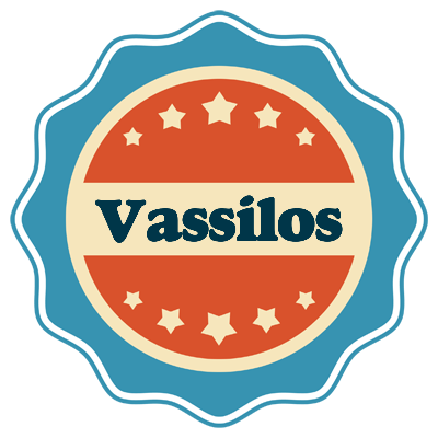 Vassilos labels logo