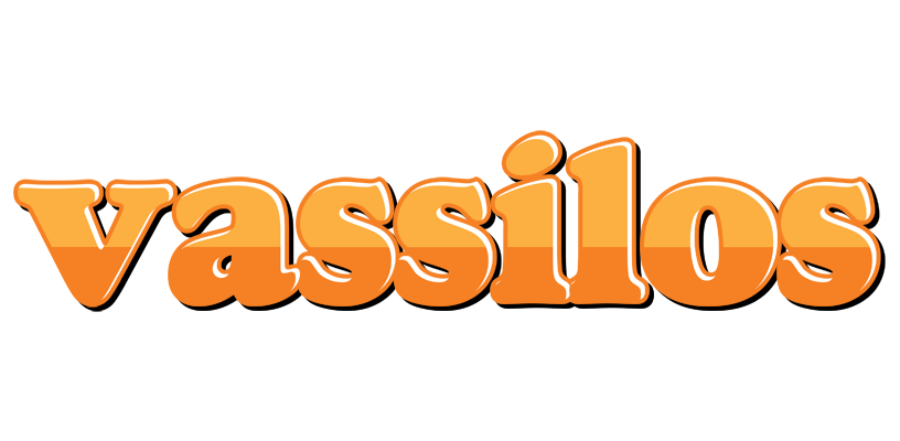 Vassilos orange logo