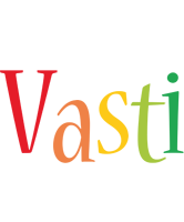 Vasti birthday logo