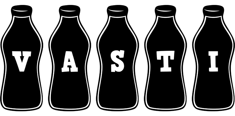 Vasti bottle logo