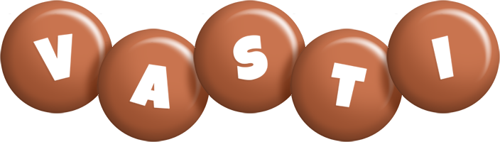 Vasti candy-brown logo