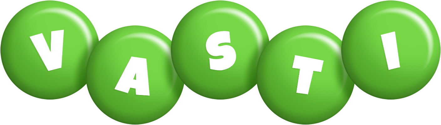 Vasti candy-green logo