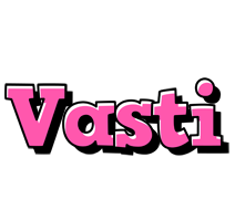 Vasti girlish logo