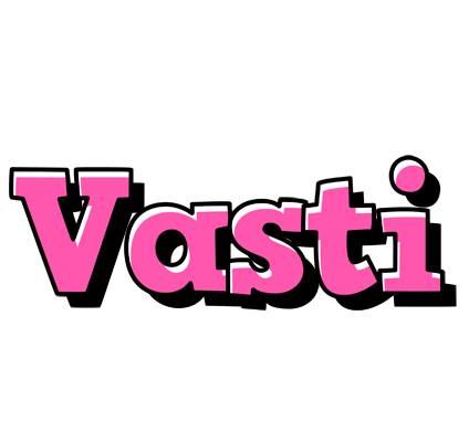 Vasti girlish logo