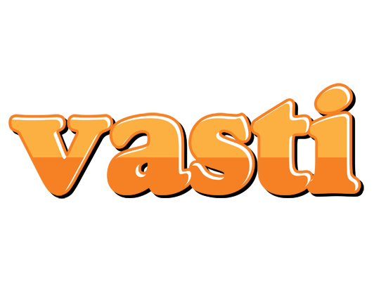 Vasti orange logo